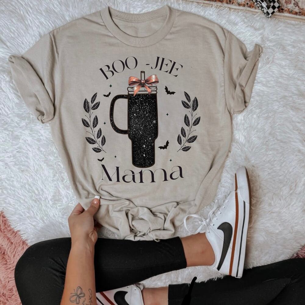 Boo-jee Mama Shirt, Halloween Mom, Boujee Mama, Fall Graphic, Spooky Season Life